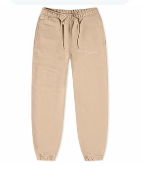 Jordan x Union Fleece Joggers Men’s Large Tall Beige Sweatpants